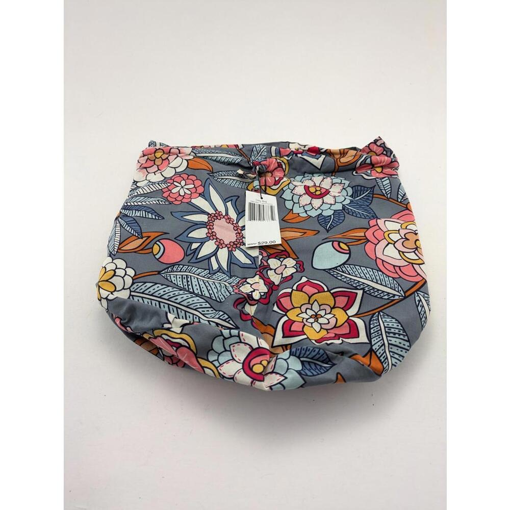 NWT‎ Womens Vera Bradley Ditty Bag Tropical Evening Daisies Colorful Flowers Bag